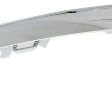 Make Auto Parts Manufacturing Premium Front Left Side Chrome Bumper Trim Molding For Mercedes Benz C300 2015 - 2018 - MB1046121