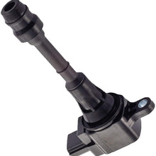 ENA Pack of 4 Ignition Coils Compatible with 2002-2008 Nissan Altima Sentra X-Trail - 2.5L - UF350 22448-8H315 22448-8H310 C1398 UF-350