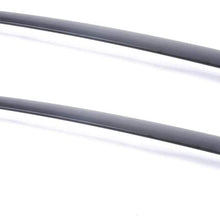 HANSCOSTAR 2pcs Blk Aluminum Roof Rack Cross Bars Luggage Cargo Carrier Rails For 2009-2015 Pilot