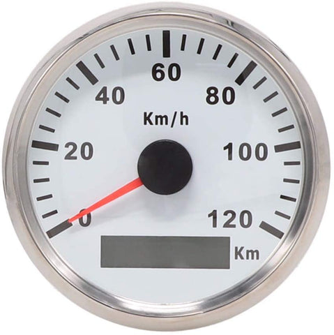 ELING GPS Speedometer Odometer 120KM/H for Auto Marine UTV 85mm 12V/24V with Backlight