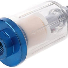 0-180Psi Air Pressure Regulator Gauge Spray Gun & In-Line Water Trap Filter Tool