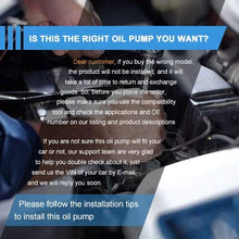 ECCPP Engine Oil Pump Fit for 2005-2010 for Chrysler 300 Compatible with M296 Pump