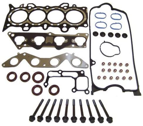 DNJ Head Gasket Set with Head Bolt Kit For 2001-2005 for Honda Civic 1.7L 1668cc L4 SOHC