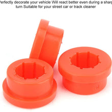 Qiilu 12pcs LCA Red Bushings, Replacement Bushings Lower Control Arm Rear Camber Fit for Civic Integra Red