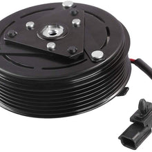 AC Compressor Clutch Assy for Nissan Sentra 2007-2011 2.0L Air Conditioning Repair Kit Plate Pulley Bearing Coil