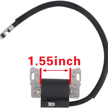 HONEYRAIN 490586 Magneto Armature Ignition Coil with Spark Plug for BS 591459 492341 495859 491312 690248 715231 Engine Lawn Tractor Generator Replace LG492341 LG495859 BS-591459 BS-492341 BS-490586