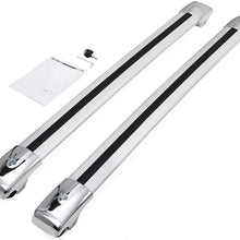 SnailAuto Fit for 2020 Mercedes Benz W167 GLE Silver Roof Racks Cross Bars Crossbars Luggage Racks