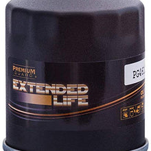 PG4612EX Extended Life Oil Filter up to 10,000 Miles, Fits 1971-2020 various models of Honda, Acura, Mazda, Mitsubishi, Infiniti, Saturn, Smart, Toyota, Dodge, Kia, Mercury, Scion (Pack of 6)