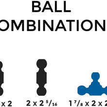 B&W TS10049B Tow and Stow Magnum Receiver Hitch Ball Mount