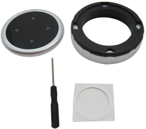 BLUE ELF New Multi-Media Control Knob Cover Trim Fits for BMW M1 2 4 6 7 3 GT5 X1 X3 X4 X5 IDRIVE