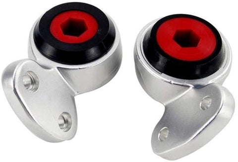Fangfang Front Control Arm Bushings Fit for BMW E46 E85 325I 330I Z4 99-06 PQY-CAB16 OE:31126757623 31126757624 (Color : Silver)