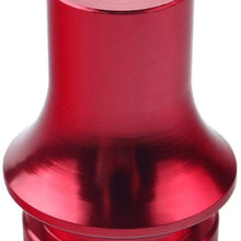 Dewhel Shift KNOB Boot Retainer/Adapter for Manual Gear Shifter Lever 10X1.25 (Neo Chrome)