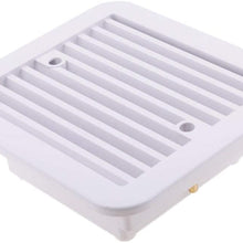 HNIWDJ 2Pcs 12V Universal RV Side Air Vent 2000RPM Cooling Trailer Exhaust Fan Caravan Effective Ceiling Mount Ventilation (Color : White)