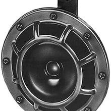 HELLA 003399801 Supertone 12V High Tone / Low Tone Twin Horn Kit with Red Protective Grill, 2 Horns (3AG 003 399-801)