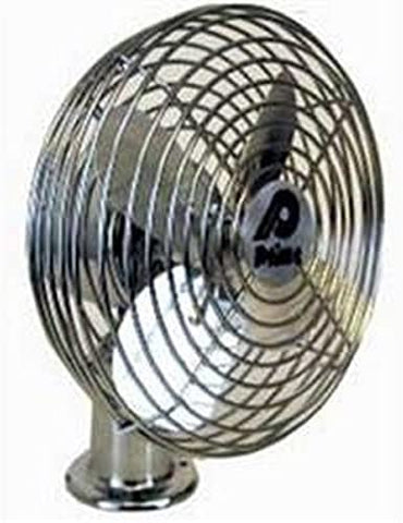 RV Trailer PRIME PRODCT Heavy Duty 2 Speed Fan Chrome Fan