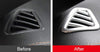Bishop Tate Car Styling Carbon Style Upper A/C Air Outlet Vent Frame Decoration Cover Trim for Mercedes-Benz A-Class W177 2019 2020