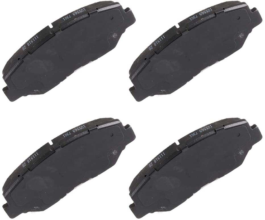ROADFAR Premium Front Ceramic Brake Pads fit for 13-15 Acura ILX,03-17 Honda Accord,12-15 17 18 Honda Civic,02-06 12-16 Honda CR-V,03-11 Honda Element,13-14 Honda Fit,03-08 Honda Pilot