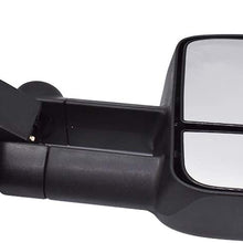 labwork Towing Mirrors Power Heated fit for 2007-2013 Chevy Silverado GMC Sierra 1500/2500/3500