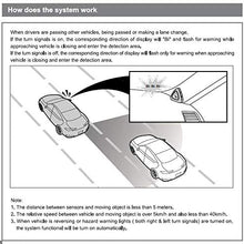 STEELMATE Universal Ultrasonic Car Blind Spot Detection System (BSD) Lane Change Assistant (LCA) Rear Cross Traffic Assistant (RCTA) Auto Safety Monitoring Assistants 3 in 1