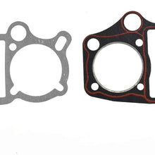 HIAORS Engine Head Cylinder Intake Gasket Set for 125cc 54mm Horizontal Engine Chinese Pit Dirt Bike Atv Parts