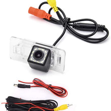 eHANGO Car Rear View Camera Bracket License Plate Lights Housing Mount for BMW 3 E90 E91 E92 M3 X5 SUV X5M X6 Sedan Wagon (12 LED)