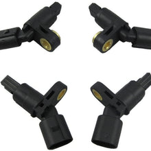 4 pcs Front & Rear Left & Right ABS Wheel Sensor Fit FOR VW AUDI MK4 Golf TT Beetle
