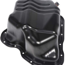 ZENITHIKE Engine Oil Pan fit for 2006-2010 for C-hevrolet EXPRESS SILVERADO for G-MC 2500 3500 SAVANA for H-ummer H1 Oil Sump Replaces 264-473