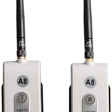 AKK 625-600-A8 5.8G 600mw Wireless Color Video Transmitter and Receiver Kit for Backup Camera System/Rear View Camera System
