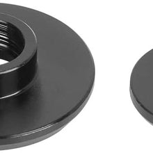 X AUTOHAUX Aluminum Alloy Low Profile Engine Valve Cover Washer Bolt Gasket Kit Black for Honda K-Series