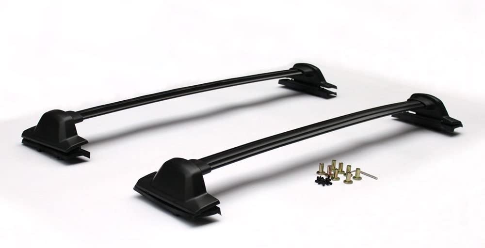 TRIL GEAR 2X Roof Top Rail Rack Aluminum OE Style Cross Bars Carrier Compatible with 2007 2008 2009 2010 2011 Honda CRV