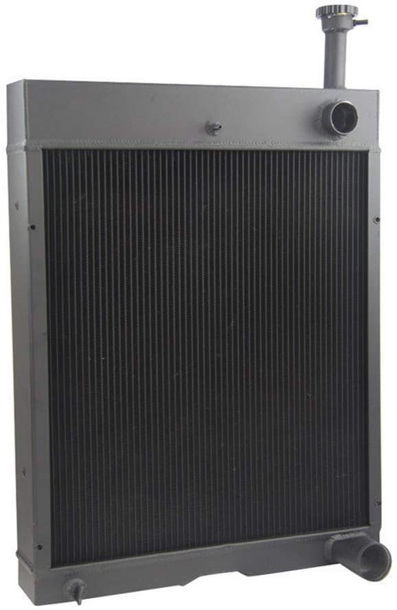 OzCoolingParts 71611C1 International Tractor Radiator, 5 Row Core All Aluminum Radiator for New International Tractor 766 886 966 986 1066 1086 1466 1486 +, 71611C1, 121725C1