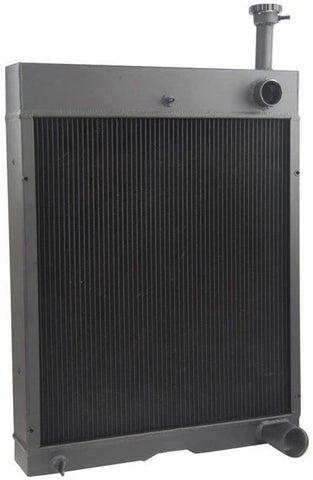 OzCoolingParts 71611C1 International Tractor Radiator, 5 Row Core All Aluminum Radiator for New International Tractor 766 886 966 986 1066 1086 1466 1486 +, 71611C1, 121725C1
