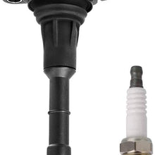 ENA Set of 6 Spark Plugs and 6 Ignition Coils compatible with 2007-2017 Nissan Infiniti Maxima Murano Pathfinder Quest Altima Q50 QX60 FX35 3.5L V6 UF550