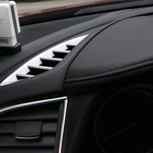 Kadore for Mazda 6 M6 Atenza 2017 2018 Interior Front Air Condition Vent Outlet Cover Trim Bezel ABS Matte 2PCS/Set