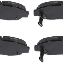 TUPARTS 4 Pcs CeR-amic Front Brake Pads fit for 1997-1999 A-cura CL 1990-2002 H-onda Accord 1996-2011 H-onda Civic 2010-2014 H-onda Insight