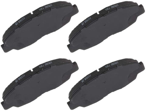 Ceramic Brake Pads kits CTCAUTO fit for 1997-1999 A cura CL,1997-2005 A cura EL,1990-2002 H onda Accord,1996-2011 H onda Civic,2010-2014 H onda Insight
