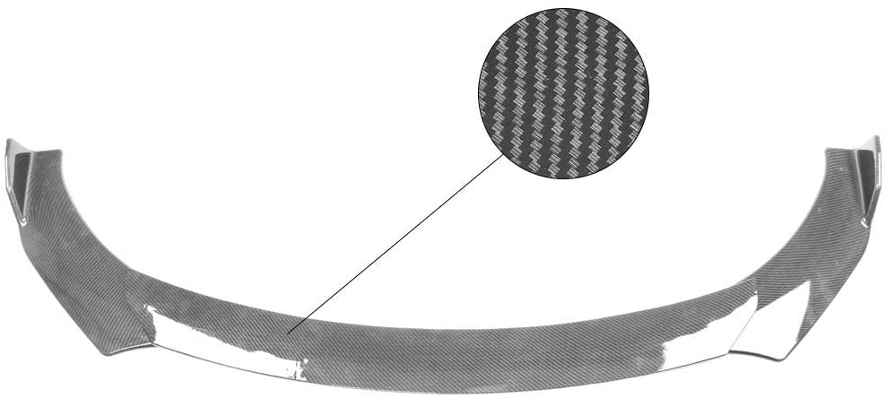 IKON MOTORSPORTS | Universal A Style Front Bumper Lip Chin Splitter Spoiler Air Dam Carbon Fiber Print