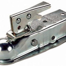 Fulton Straight Coupler, Class I, 1-7/8-Inch Ball, 2-1/2-Inch Channel, 2000-Pound-Primed