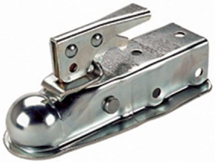 Fulton Straight Coupler, Class I, 1-7/8-Inch Ball, 2-1/2-Inch Channel, 2000-Pound-Primed