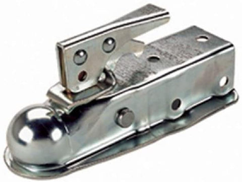 Fulton Straight Coupler, Class I, 1-7/8-Inch Ball, 2-1/2-Inch Channel, 2000-Pound-Primed