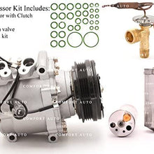 Comfort Auto BRAND NEW AC A/C Compressor fits:1998 1999 2000 Honda Civic L4 1.6L Kit 1 Year Warranty