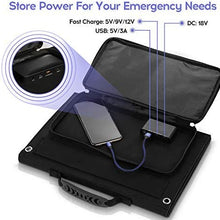 COOCHEER Solar Charger 120W Portable Solar Panel Foldable for Power Station Generator and Laptop Tablet GPS iPhone iPad Camera for Emergency Hurricane Home