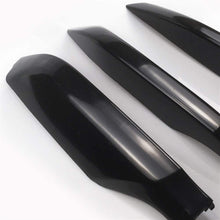 WNHSNM for Toyota Land Cruiser Prado J150 2010-2018 Car Roof Rails Rack End Cap Protection Cover Rail End Shell Replacement 4pcs (Color : Black)