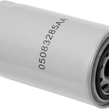 5083285AA Oil Filter Replacement for 2007.5-2018 Dodge Ram 2500 3500 4500 5500 6.7L Diesel Engine, 1989-2007 Ram 2500 3500 5.9L