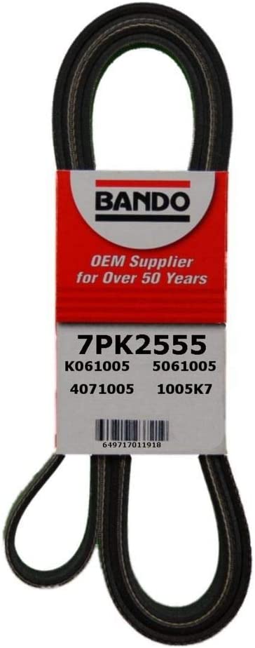 ban.do 7PK1700 OEM Quality Serpentine Belt (7PK2555)