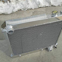 3 Rows Aluminum Radiator + Fan For Chevy Truck C10 C20 C30 1963-1966 1964 1965