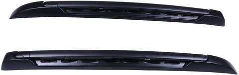 WHEELTECH Roof Rack Cross Bar Rail fit For Toyota Tacoma Double Cab 2005-2019 Cargo Racks Rooftop Cargo Luggage Baggage Black Crossbars