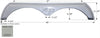 ICON Fender Skirt, Tandem, Pacific Coachworks, FS2323, Met Silver