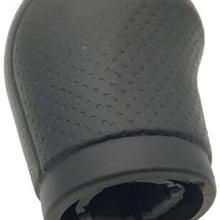 6 Speed Gear Shift Knob Fit for Nissan Qashqai 2006 to 2013 Qashqai MT X-Trail Car Styling Shift Knob Manual Lever Repair parts Replacement General purpose repair auto (Black)