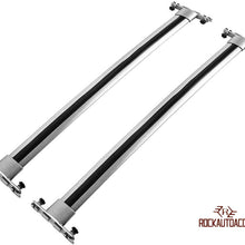 ROKEXUS Roof Rack Crossbars fits 2008-2020 Toyota Land Cruiser FJ200 LC200 Aluminum Roof Rail Cross Bars Silver